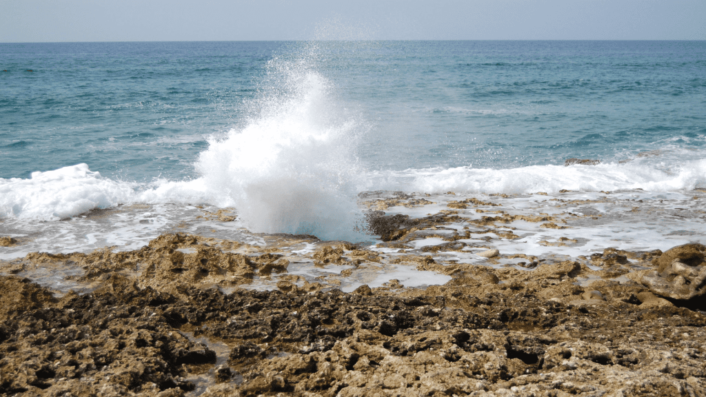 The blowholes in grand cayman